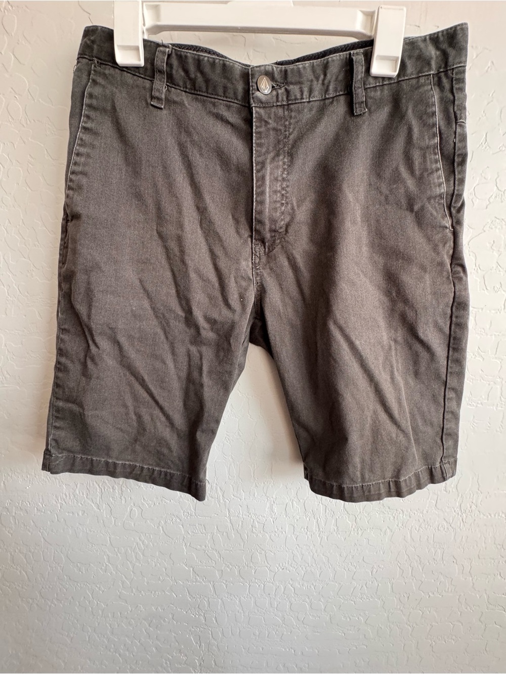 Volcom Men’s Grey Casual Chino Shortse
